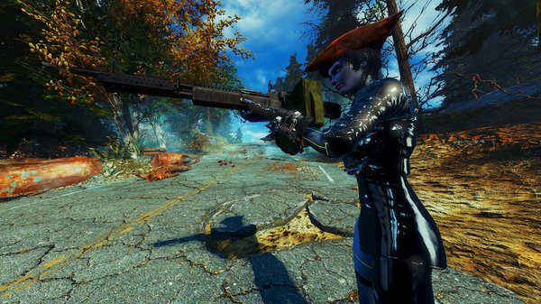 Вайлет на Фар Харборе.. Fallout-4