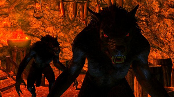 Ах эти красные глаза! ;) SkyrimSE (сборка 6.0)