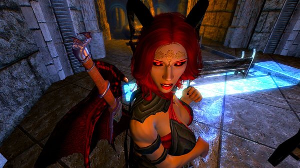 Эллари в храме Талоса.. SkyrimSE (сборка 6.0)