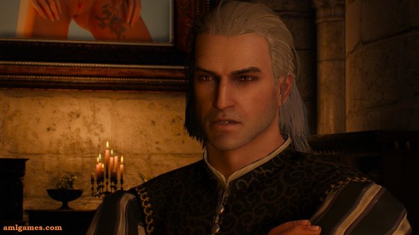 Геральт у Эмгыра..  ВЕДЬМАК III (сборка Торна)