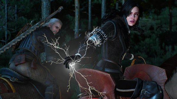 Йенн источающая магию.. ВЕДЬМАК III (сборка Торна)