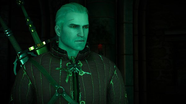 Геральт в гробнице. ВЕДЬМАК III (сборка Торна)