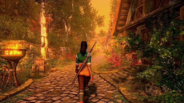 В Вайтране.. SkyrimSE (сборка 6.0)