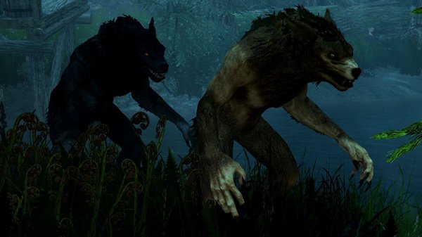 Оборотни лунной ночью.. SkyrimSE (сборка 6.0)
