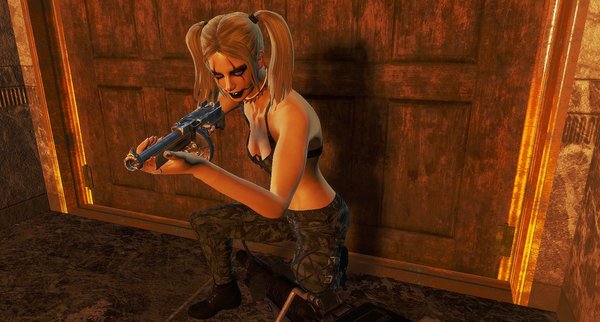 Спутница Харли.. FALLOUT-4 (Сборка 6.1)