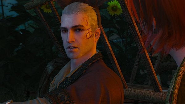 Геральт и Шанни.. ВЕДЬМАК III (сборка Торна)