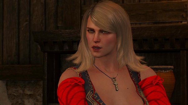 Геральт зашёл в гости к Кейре Метц ;)