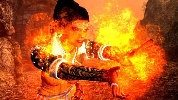 Жаркая женщина.. ;) SkyrimSE (сборка 6.0)