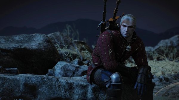 Геральт ждёт О"Дима и Гюнтера. (сборка Торна)