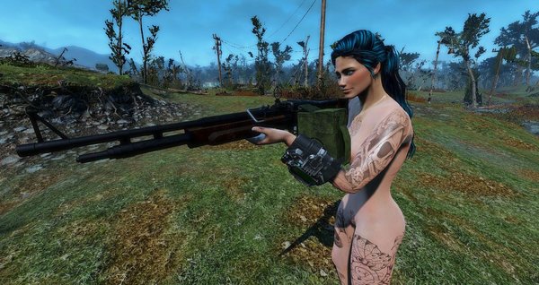 Алиска с "любимой игрушкой" ;) FALLOUT-4 (Сборка 6.2)