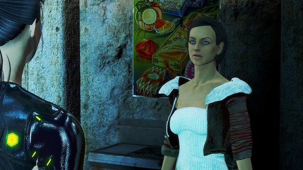 Голубоглазая.. ;)  FALLOUT-4 (Сборка 6.2)