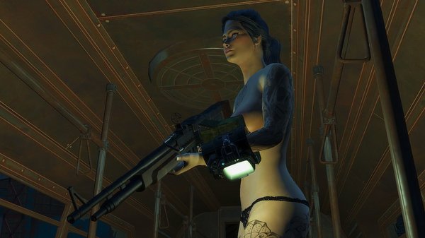 Алиса в вагоне.. FALLOUT-4 (Сборка 6.1)