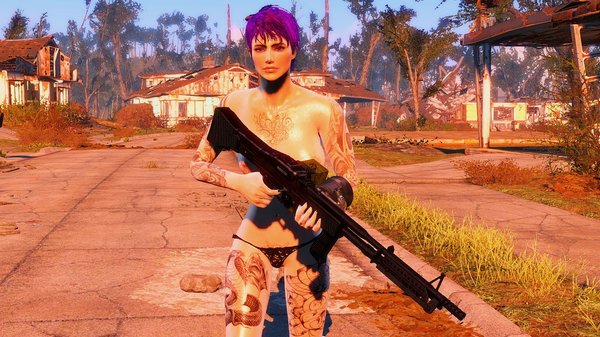 Ева делает первые шаги.. FALLOUT-4 (Сборка 6.2)