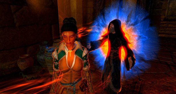 Дориана принимает силу. SkyrimSE (сборка 6.0)