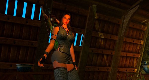 Хускарл Лидия встречает в доме "Теплых Ветров"