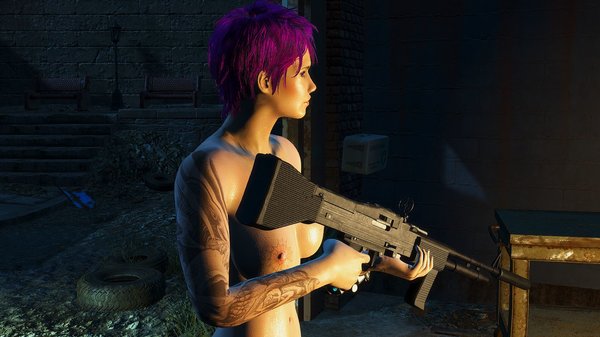 А не переночевать ли здесь?! FALLOUT-4 (Сборка 6.2)