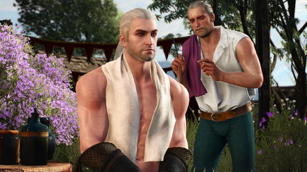 А теперь бриться! )) ВЕДЬМАК III (сборка Торна)