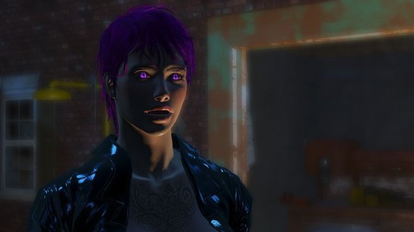 Ева в поселении.. FALLOUT-4 (Сборка 6.2)