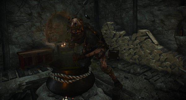 Хозяйка ждёт гостей к ужину. Ведьмак III (сборка Торна)