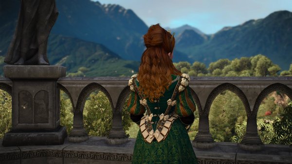 Дивный пейзаж.. ;) Ведьмак III (сборка Торна)