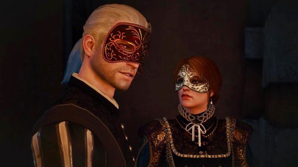 Геральт и Анна.. Ведьмак III (сборка Торна)