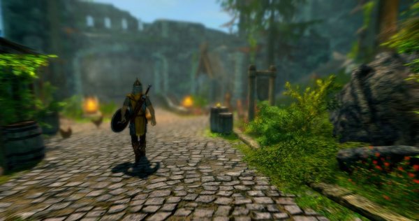 В Вайтране.. SkyrimSE (сборка 6.0 лето)