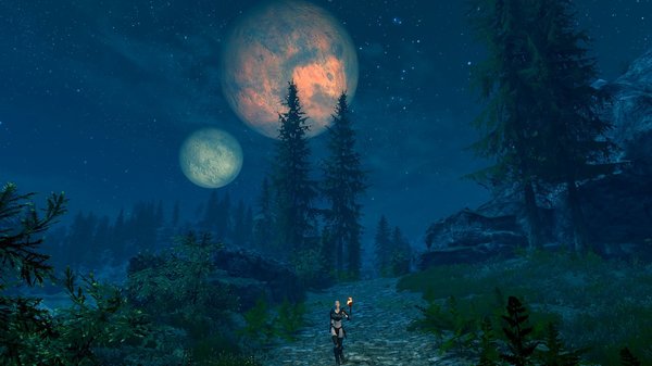 Лунной ноченькой.. SkyrimSE (сборка 6.0)