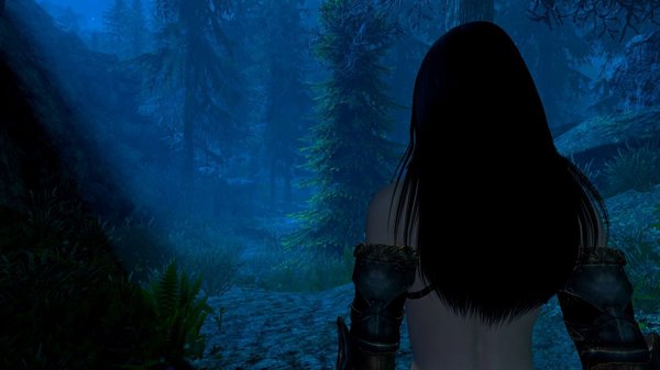 Возвращение персонажа в мир Скайрим.. ;)