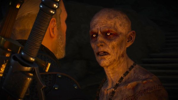 Геральт и Старший вампир.. Ведьмак III (сборка Торна)