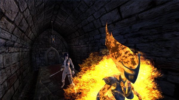 Огненный атронах и Селена.. OBLIVION (Сборка 4.0)