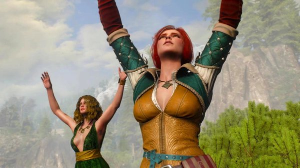 ТРИСС и другие ставят щит.. Ведьмак III (сборка Торна)