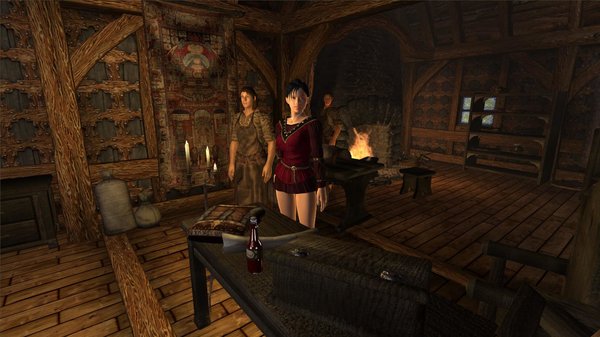 У кузнеца.. OBLIVION (Сборка 4.0)