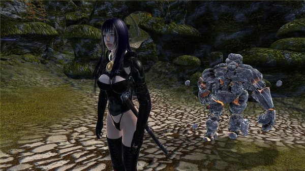 Селена с грозовым атронахом. OBLIVION (Сборка 4.0)