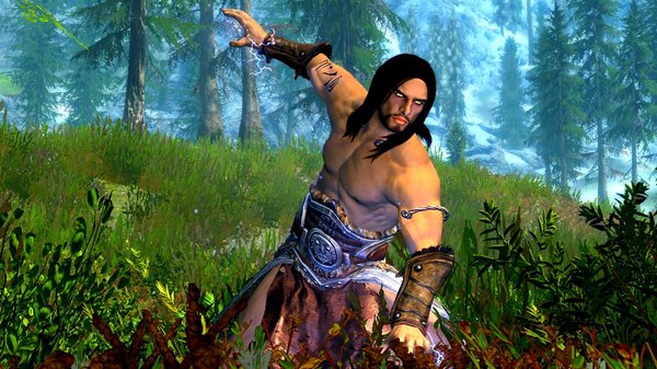 Эйран брал уроки магии у Йенн ;)