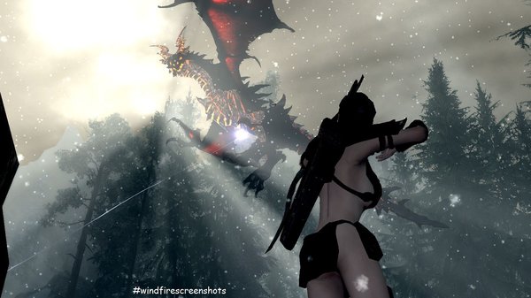 Алдуин и Дельфина.. SkyrimSE (сборка 6.0)