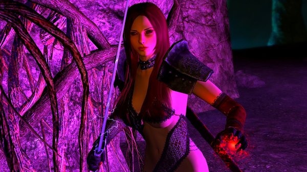 Красивая - нежить! )) SkyrimSE (сборка 6.0)