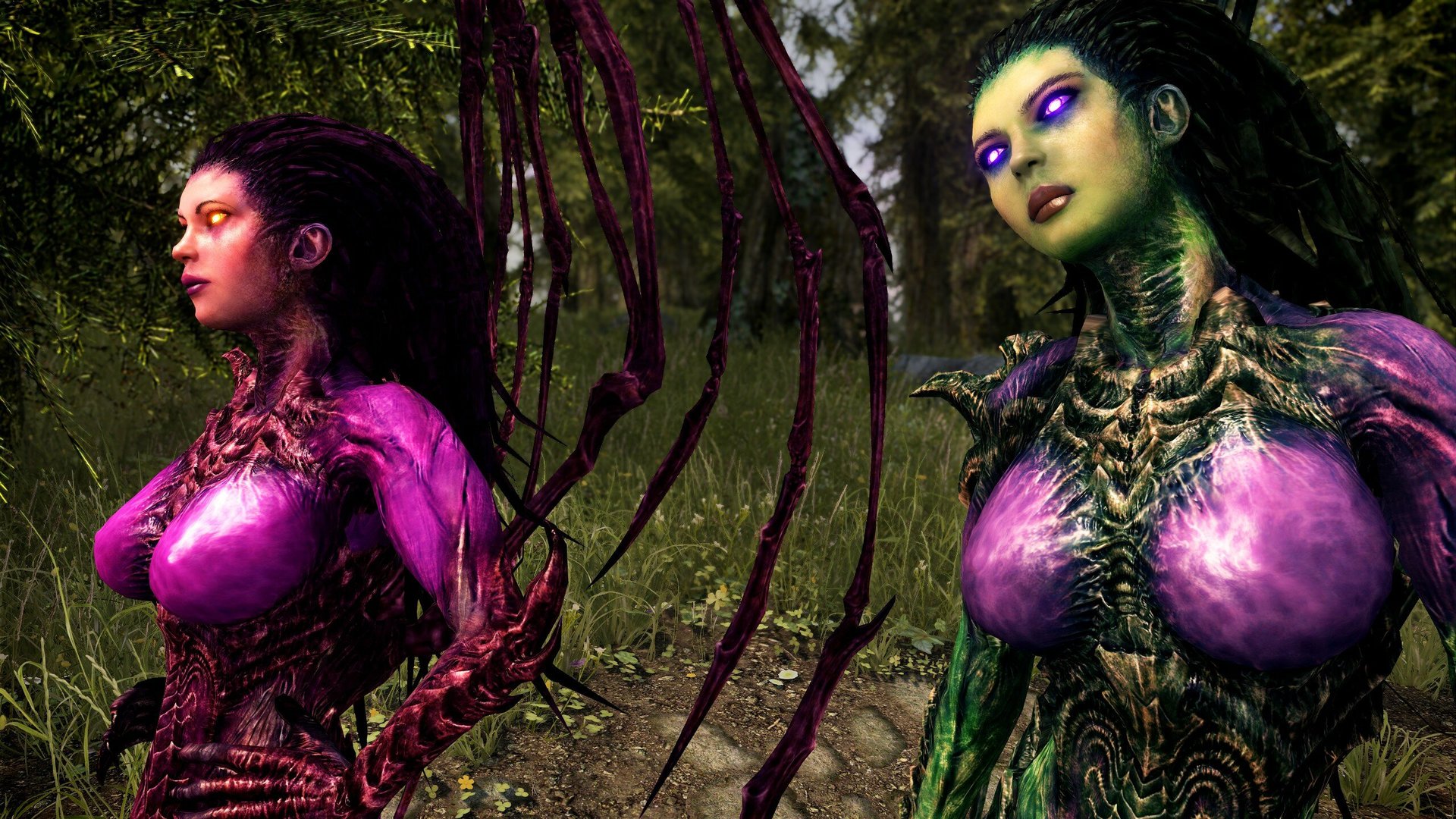 QUEEN OF BLADES - Race and Follower Rus