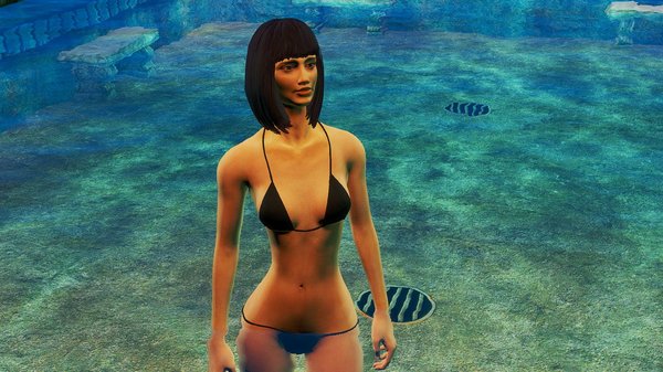 В бассейне. Fallout-4 (Сборка 6.4)