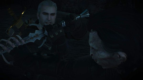 Геральт - Дэтлоффу: не отдам меч! )))