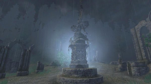 Гроза. Удар молнии.. OBLIVION (Сборка 4.0)