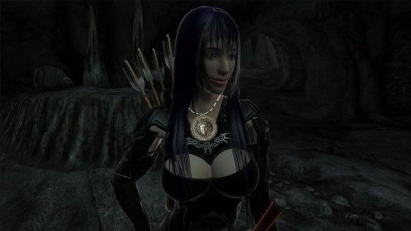 Селена в пещере.. OBLIVION (Сборка 4.0)