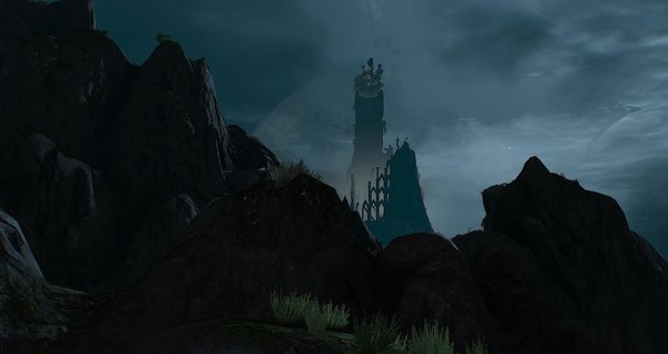 Мрачный пейзаж.. Ведьмак III (сборка Торна)