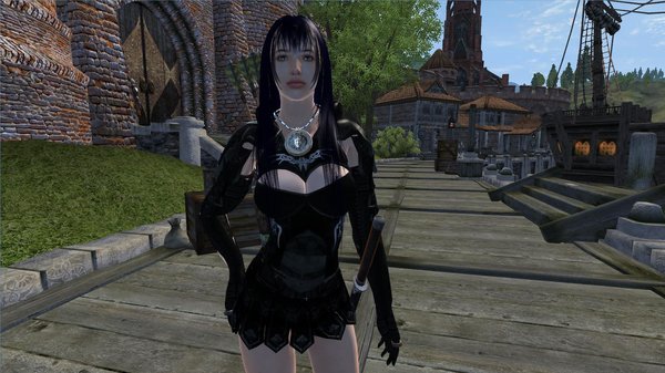 Селена в портовом районе.. OBLIVION (Сборка 4.0)