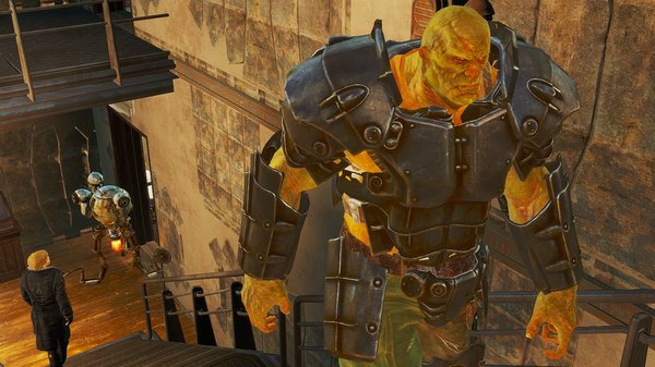 В бункере Братства Золота. Fallout-4 (Сборка 6.4)