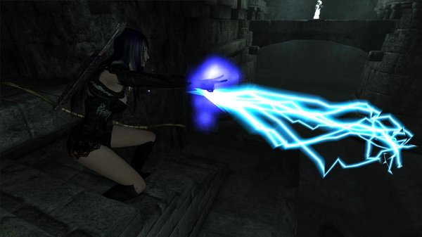 Смертельный удар молниями.. OBLIVION (Сборка 4.0)