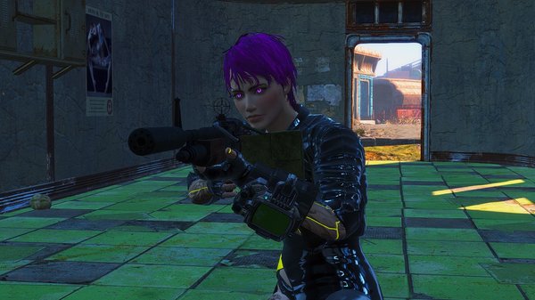 На заправке Red Rocket.. Fallout-4 (Сборка 6.4)