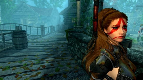 Дева-воин в Рифтене.. SkyrimSE (сборка 6.0)