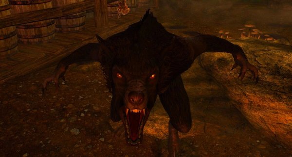 Вервольф.. Скайрим LE. Сборка 4