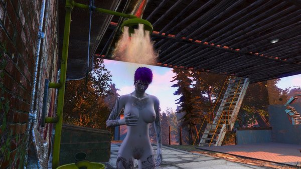 Вечерний душ.. Fallout-4 (Сборка 6.4)