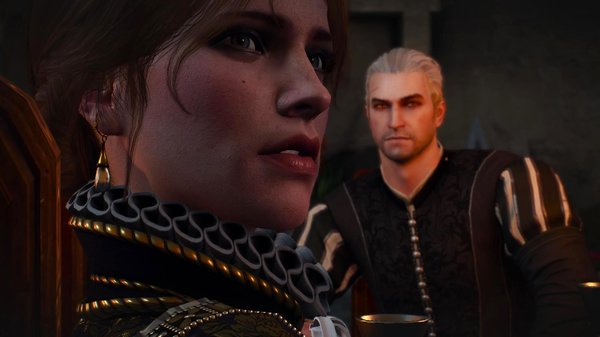 Княгиня и Геральт. Ведьмак III (сборка Торна)